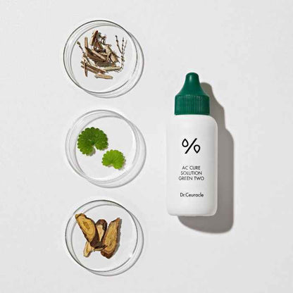 Dr. ceuracle ac cure solution green two - 50ml