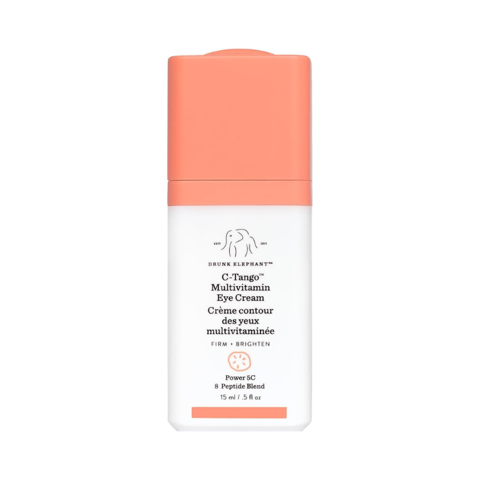 Drunk Elephant C-Tango Multivitamin Cream, Vitamin C and Peptides for Brighter, Firmer Eyes, 15ml Drunk Elephant
