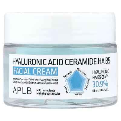 Aplb, hyaluronic acid ceramide ha b5 facial cream, 1.86 fl oz (55 ml)