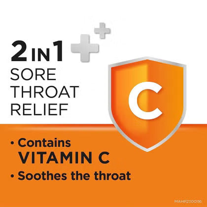 Strepsils Orange with Vitamin C Lozenges 36's Strepsils