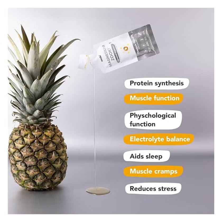 Zooki Liposomal Magnesium Bis-Glycinate 1500mg Liquid Sachet 15ml