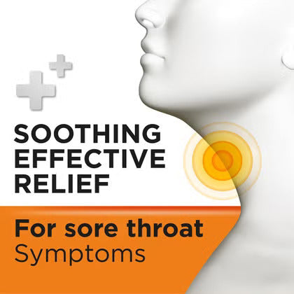 Strepsils Orange with Vitamin C Lozenges 36's Strepsils