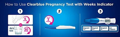 Clear Blue Digital Pregnancy Test Kit With Conception Indicator Clear Blue