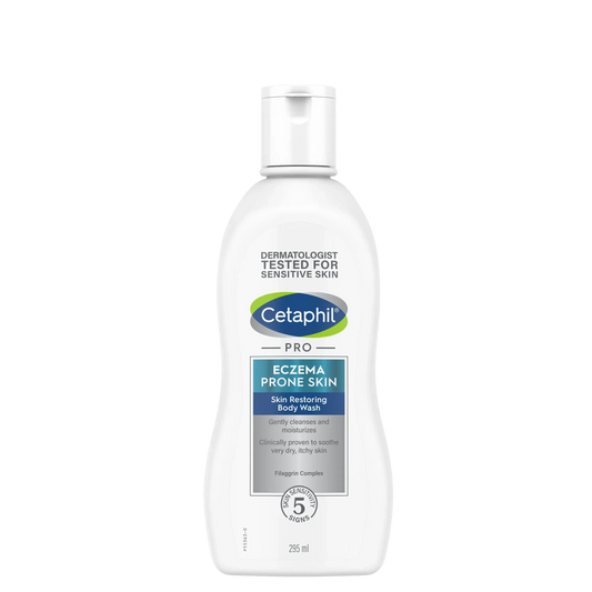 Cetaphil pro eczema-prone skin restoring body wash - 295ml