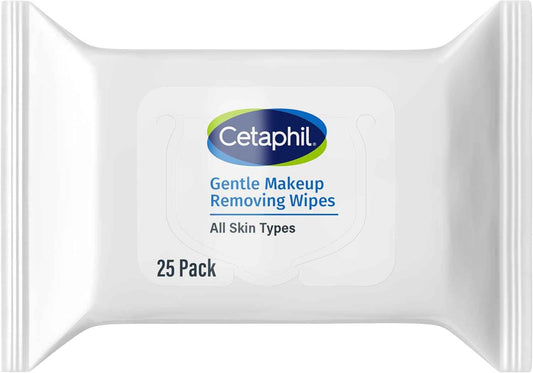 Cetaphil gentle makeup removing wipes - 25 towelettes