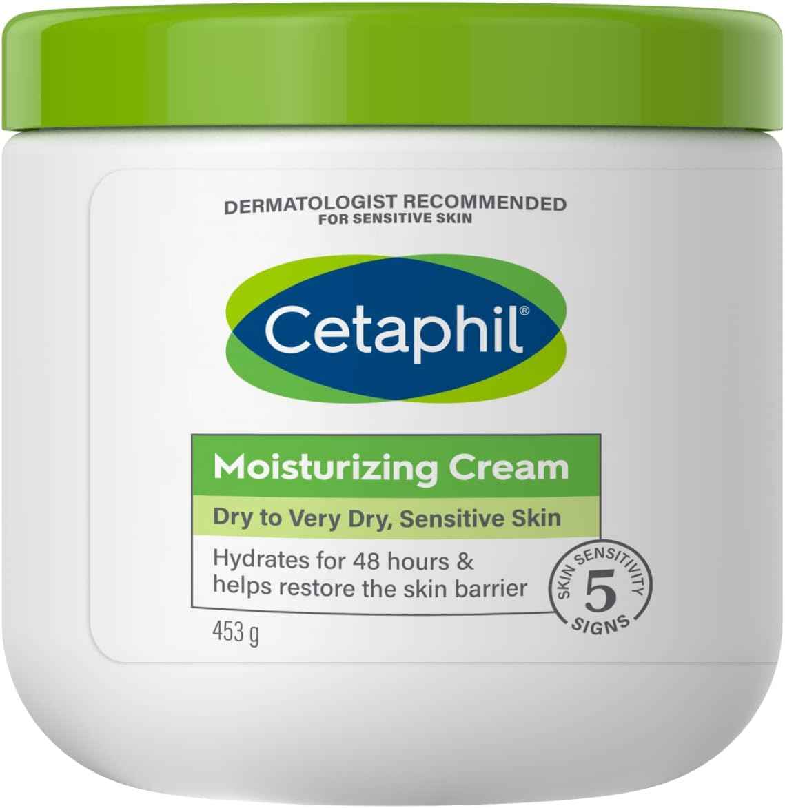 Cetaphil moisturizing cream face & body – 453g