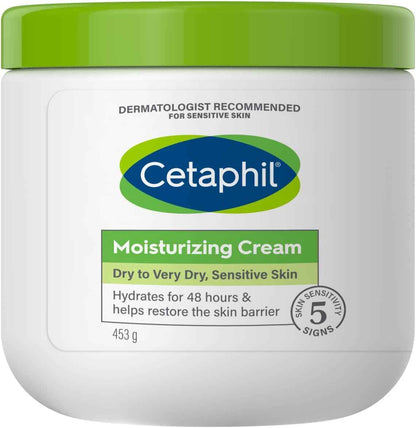 Cetaphil moisturizing cream face & body – 453g