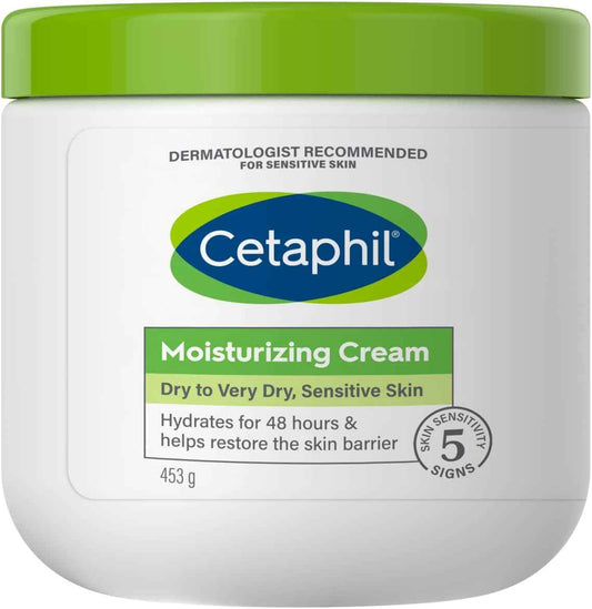 Cetaphil moisturizing cream face & body – 453g