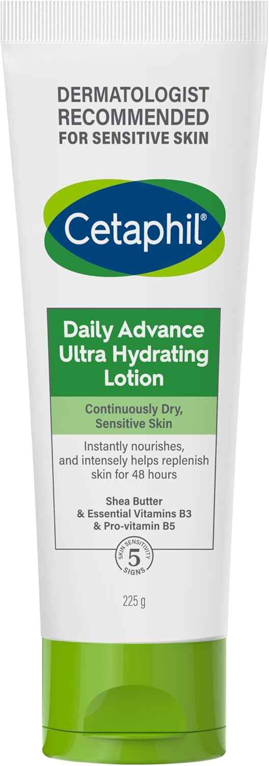 Cetaphil daily advance ultra hydrating lotion with shea butter & panthenol 225g