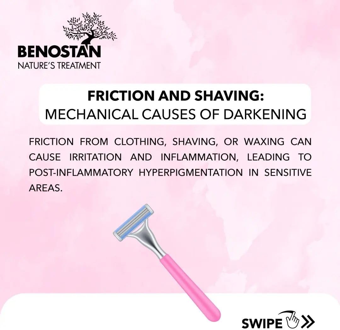Benostan Sensolite Whitening Intimate Area Cream - 50ml BENOSTAN