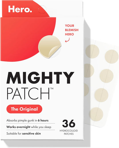 Mighty Patch Original Hydrocolloid Blemish Patches 36ct