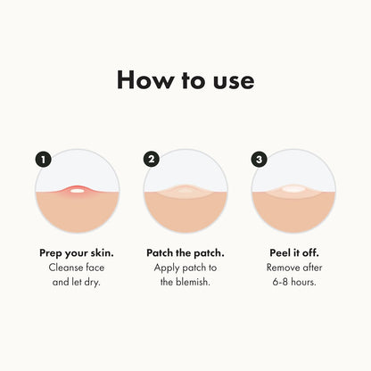 Mighty Patch Original Hydrocolloid Blemish Patches 36ct