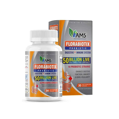 Ams florabiotix probiotic 50 billion - 30 capsules