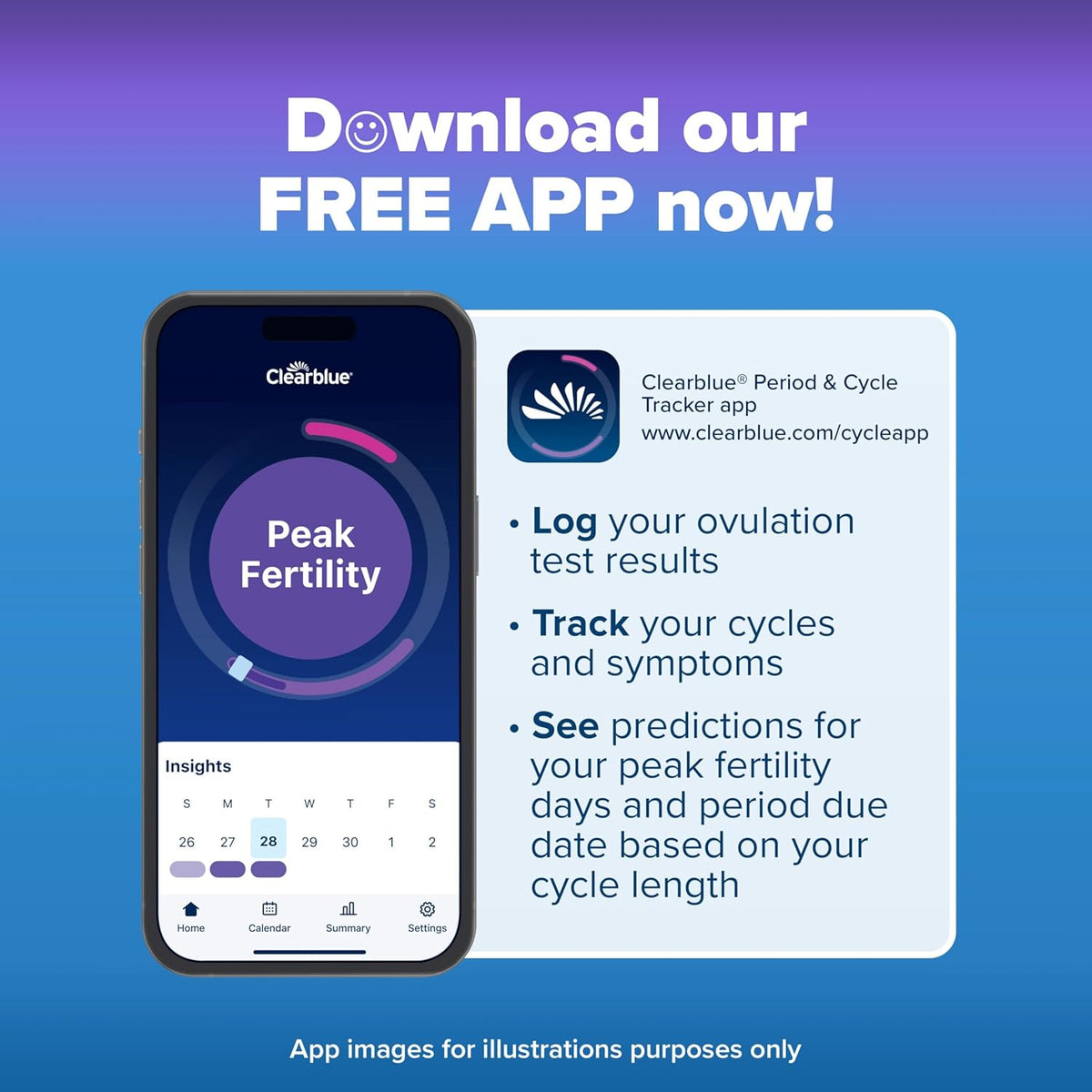 Clear Blue Digital Ovulation Tests Kit, Pack of 10's ClearBlue