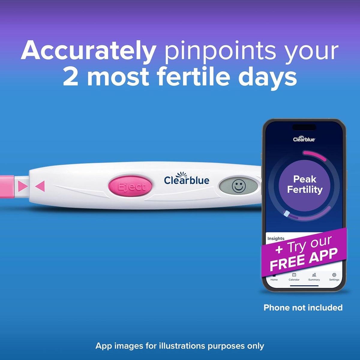 Clear Blue Digital Ovulation Tests Kit, Pack of 10's ClearBlue