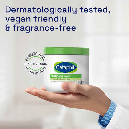 Cetaphil moisturizing cream face & body – 453g