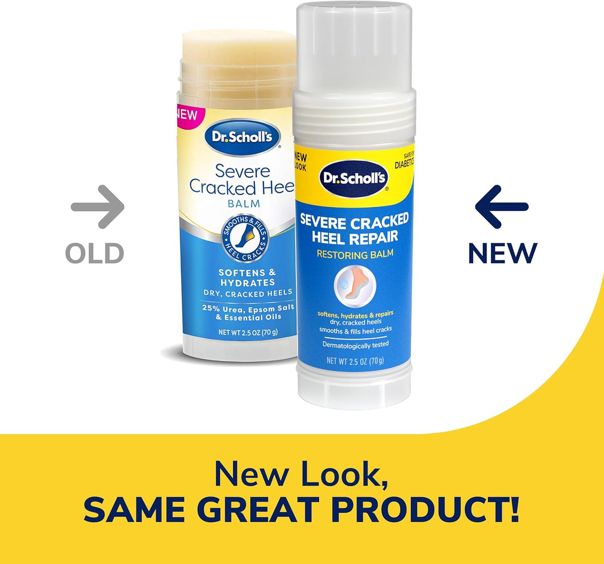Dr. Scholl's Cracked Heel Repair Balm - 2.5oz Dr. Scholl's