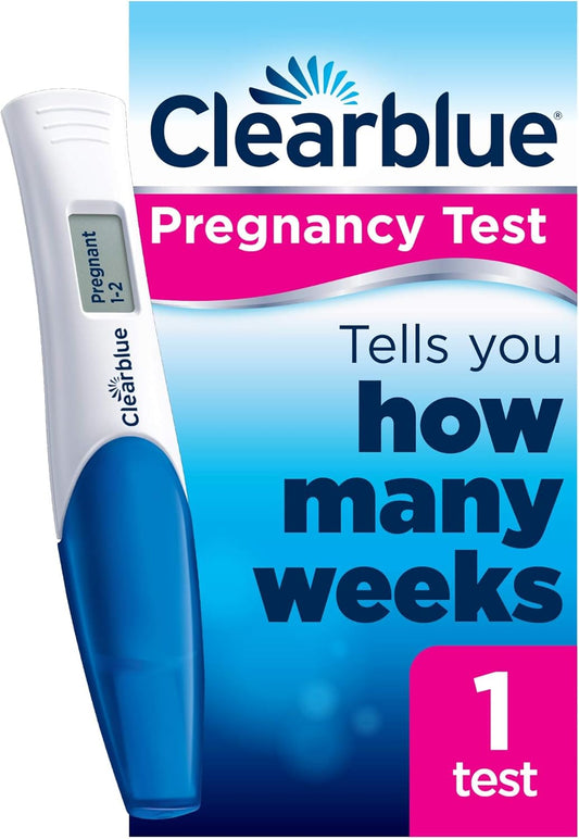 Clear Blue Digital Pregnancy Test Kit With Conception Indicator Clear Blue