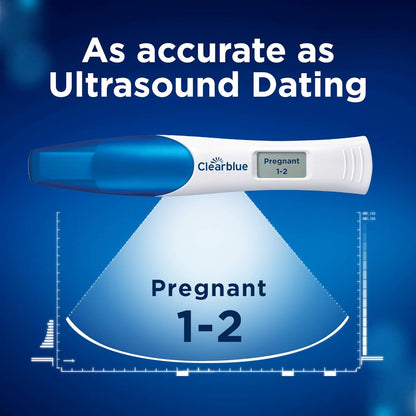 Clear Blue Digital Pregnancy Test Kit With Conception Indicator Clear Blue