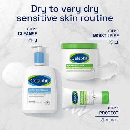 Cetaphil moisturizing cream face & body – 453g