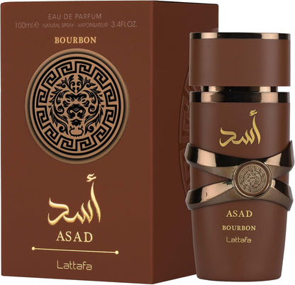 Lattafa ASAD BOURBON EDP For Men - 100ML Lataffa