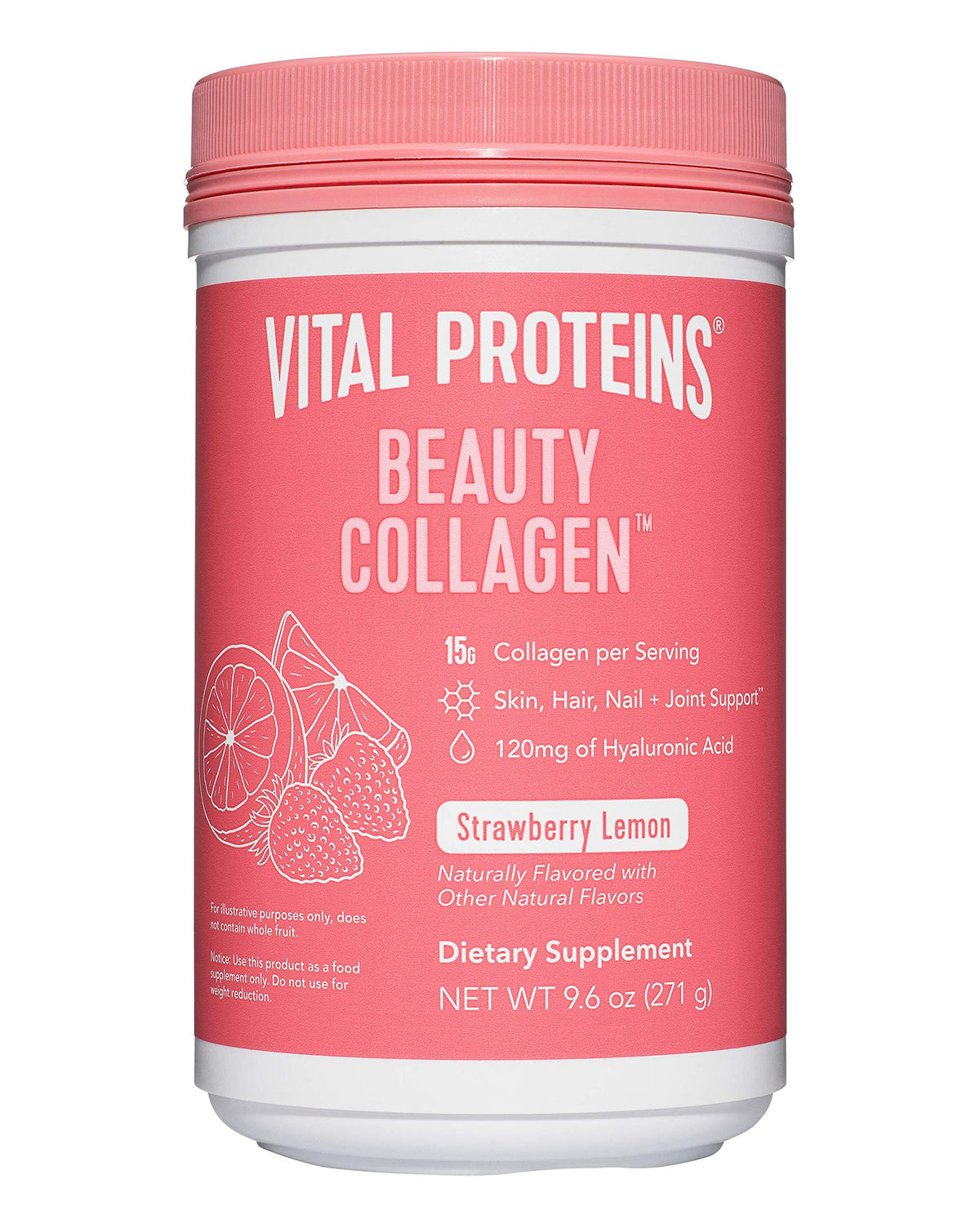Vital Proteins Beauty Collagen Dietary Supplement - Strawberry Lemon Vital Proteins