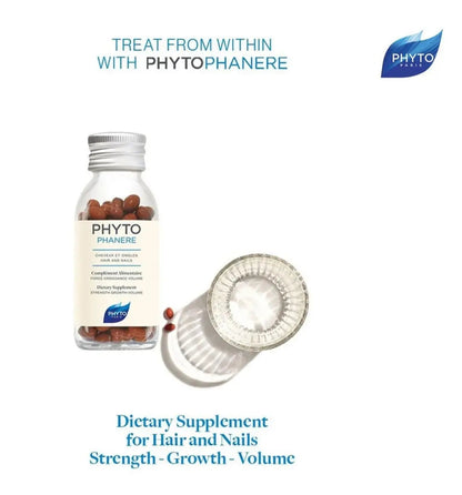Phyto Phytophanere Hair & Nail Supplement Capsules, Pack of 120's Phyto