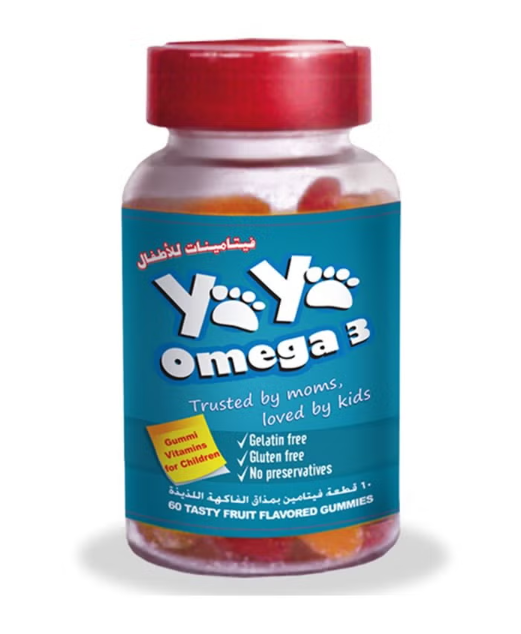 Yaya Omega 3 Gummi 60's Ya ya vitamins