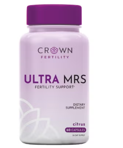 Crown Fertility Ultra MRS Fertility Support Capsules For Women, Pack of 60's Crown Fertility