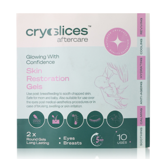 Cryoslices Aftercare Roundgels Long Lasting Eyes and Breasts cryoslices