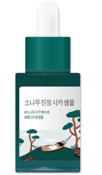 Round Lab Pine Calming Cica Ampoule - Soothing Serum with Cica & Pine Leaf Extract for Redness Relief and Skin Barrier Repair 30 ml Round Lab