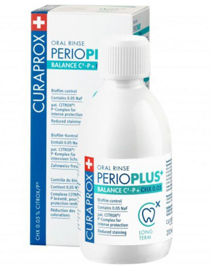 Curaprox Perio Plus+ Balance Mouthwash 0.05% CHX
