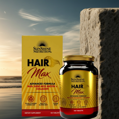 Sunshine Nutrition Hair Max - 100 Tablets Sunshine Nutrition