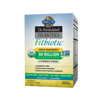 Garden of Life Dr. Formulated Probiotics Fitbiotic - 20 Packets Garden of Life