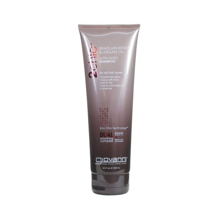 Giovanni 2Chic Keratin & Argan Ultra Sleek Shampoo - 250ml Giovanni
