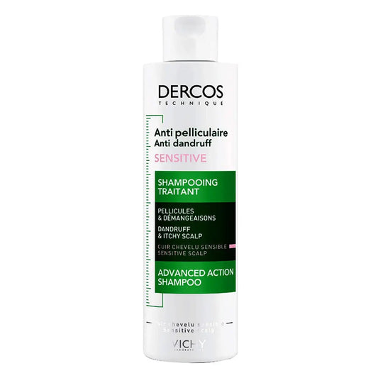 Vichy Dercos Anti Dandruff Shampoo For Sensitive Scalp 200ml Vichy