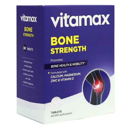 Vitamax Bone Strength Tablets For Bone Health & Mobility, Pack of 60's Vitamax
