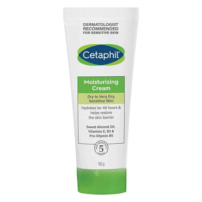 Cetaphil moisturizing cream face & body – dry to very dry sensitive skin 100g