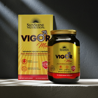 SUNSHINE NUTRITION VIGOR MAX CAP 120s Sunshine Nutrition