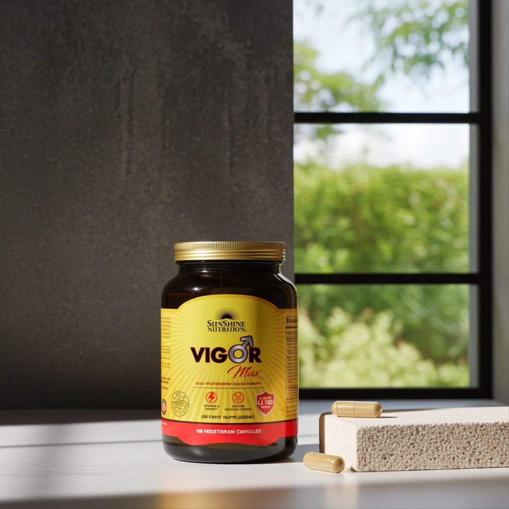 SUNSHINE NUTRITION VIGOR MAX CAP 120s Sunshine Nutrition