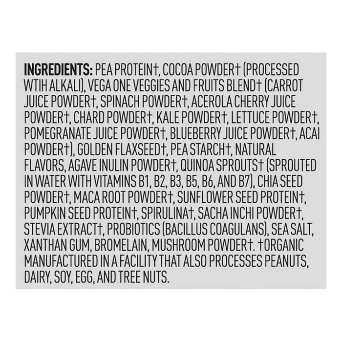Vega One Organic Chocolate - 375 g Vega One